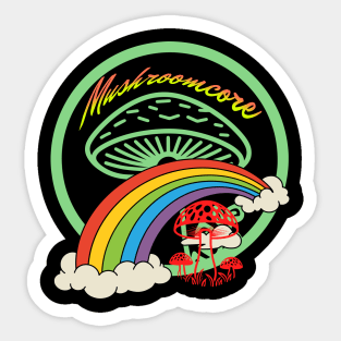 Mushroomcore Madness Sticker